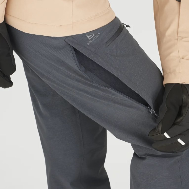 Pantalones De Esquí Salomon Proof Light Mujer Negros | MX QJFS715